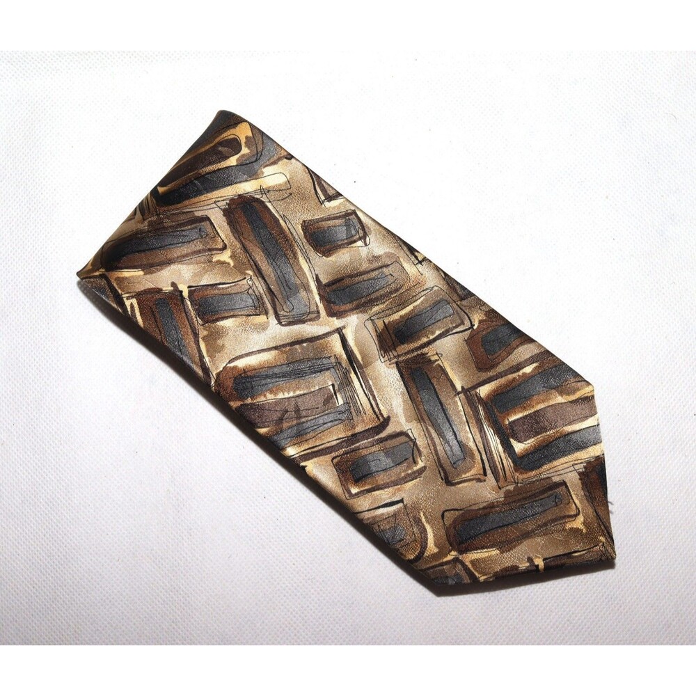 J. Garcia Jerry Garcia Men's Geometric Silk Tie‎ Neck Tie